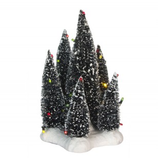 6 Cluster of Trees, Multicolor  Adapter Ready